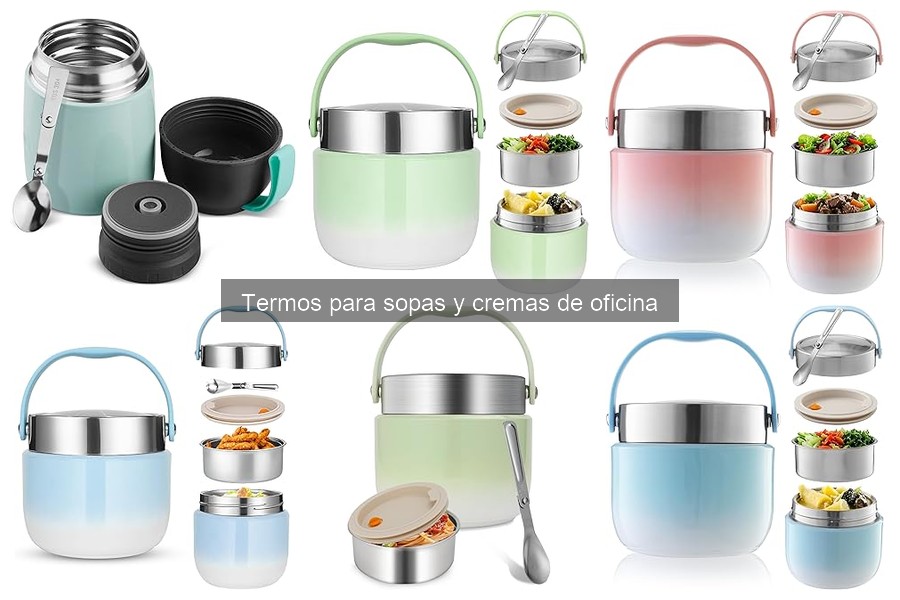 Guía de termos para sopas y cremas en la oficina