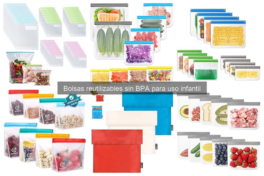 Guía para Elegir Bolsas Reutilizables Sin BPA para Niños