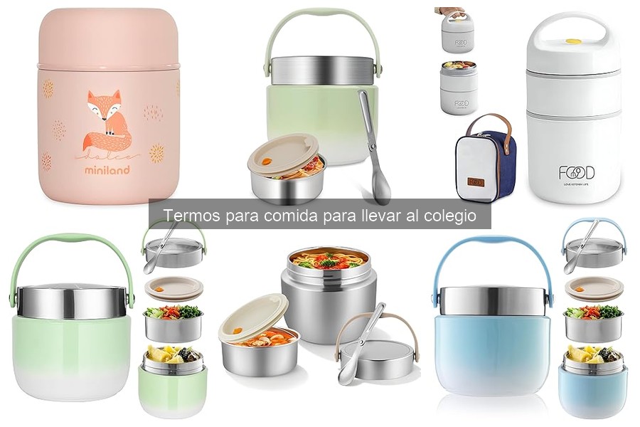 Guía para Elegir el Termo Ideal para el Almuerzo Escolar