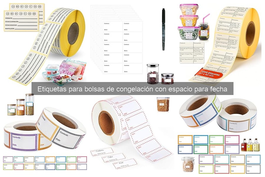 Guía para Elegir Etiquetas para Bolsas de Congelación