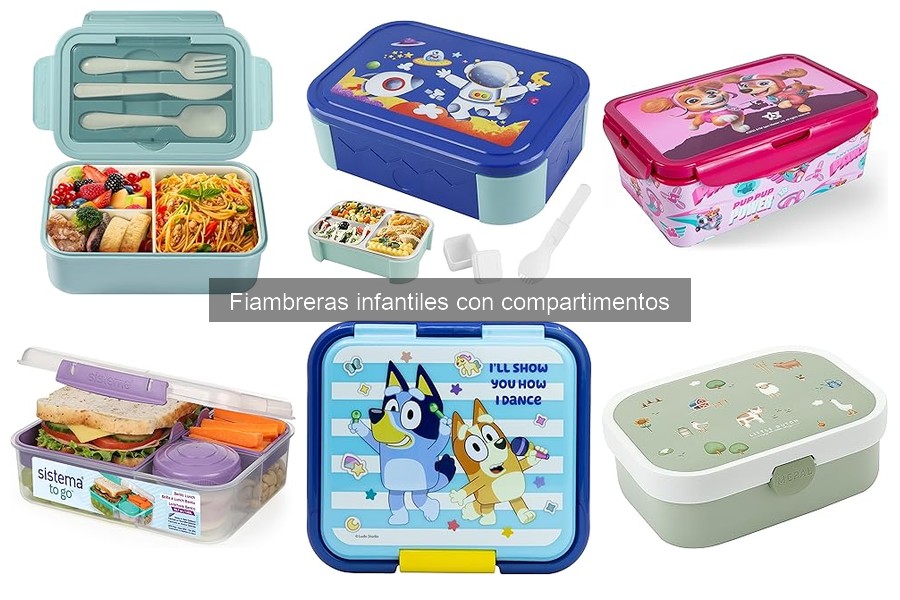 Guía para Elegir la Fiambrera Infantil Ideal con Compartimentos