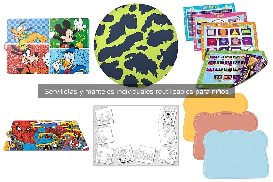 Guía para Elegir Servilletas y Manteles Reutilizables para Niños