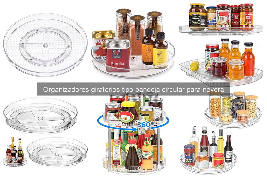 Ideas Creativas para Usar Bandejas Giratorias en la Cocina