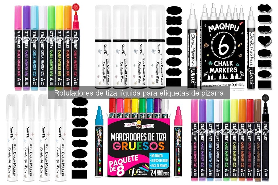 Ideas Creativas para Usar Rotuladores de Tiza Líquida