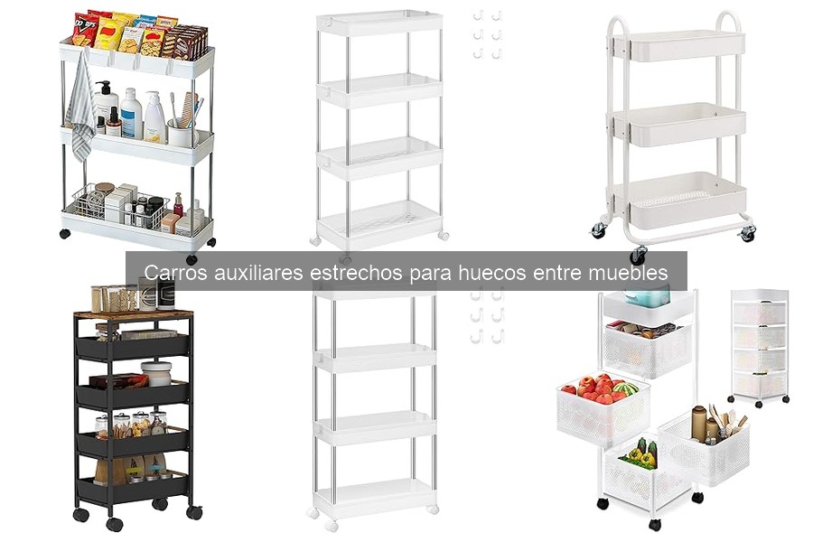 Ideas para Integrar Carros Auxiliares en la Cocina