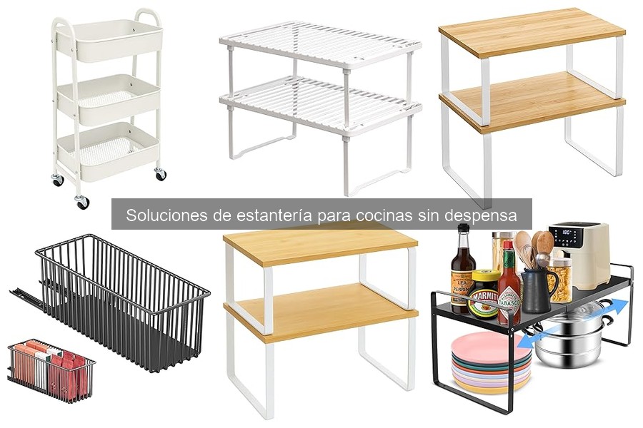 Ideas para Organizar Estanterías en Cocinas Pequeñas