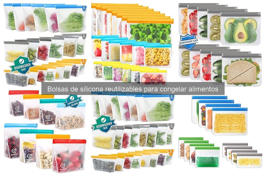 Impacto ambiental de las bolsas de silicona reutilizables