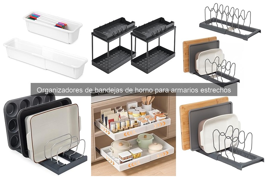 Instala fácilmente un organizador de bandejas de horno en tu armario