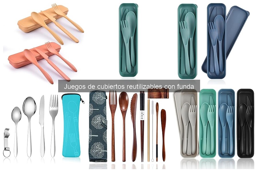 Juegos de cubiertos reutilizables: ¿son realmente sostenibles?