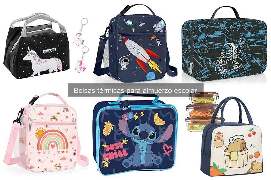 Mantenimiento de bolsas térmicas para almuerzo escolar