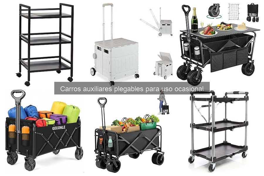Mantenimiento de carros auxiliares plegables: consejos prácticos