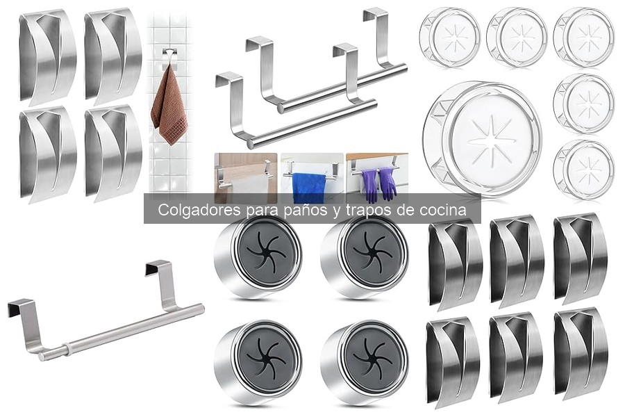 Mantenimiento de colgadores para paños de cocina: consejos útiles