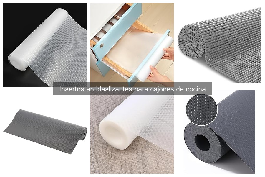 Mantenimiento de insertos antideslizantes en cocina