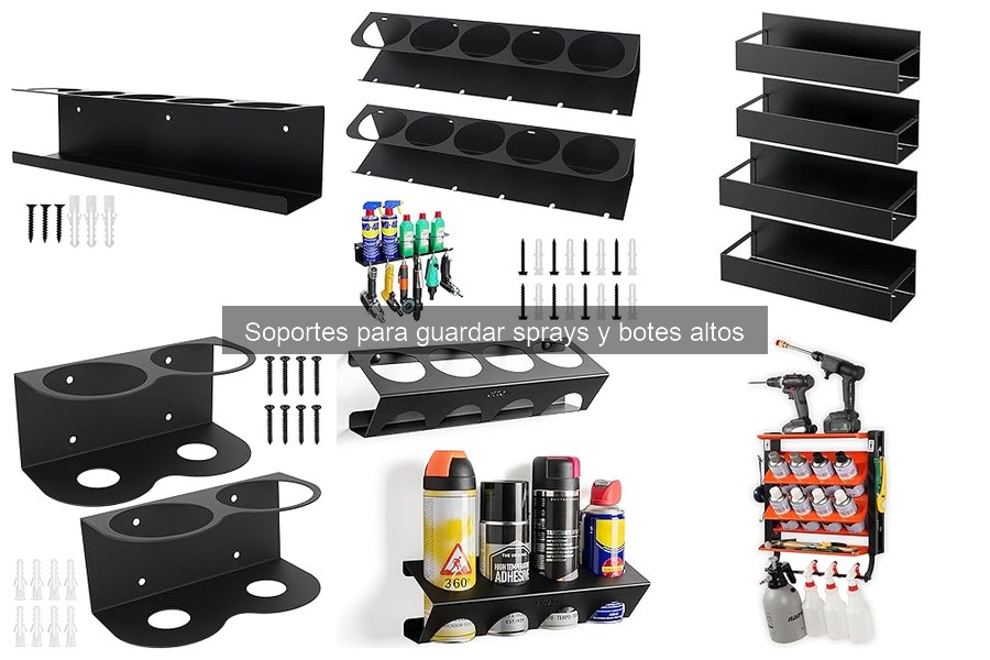 Mantenimiento de Soportes para Sprays y Botes Altos