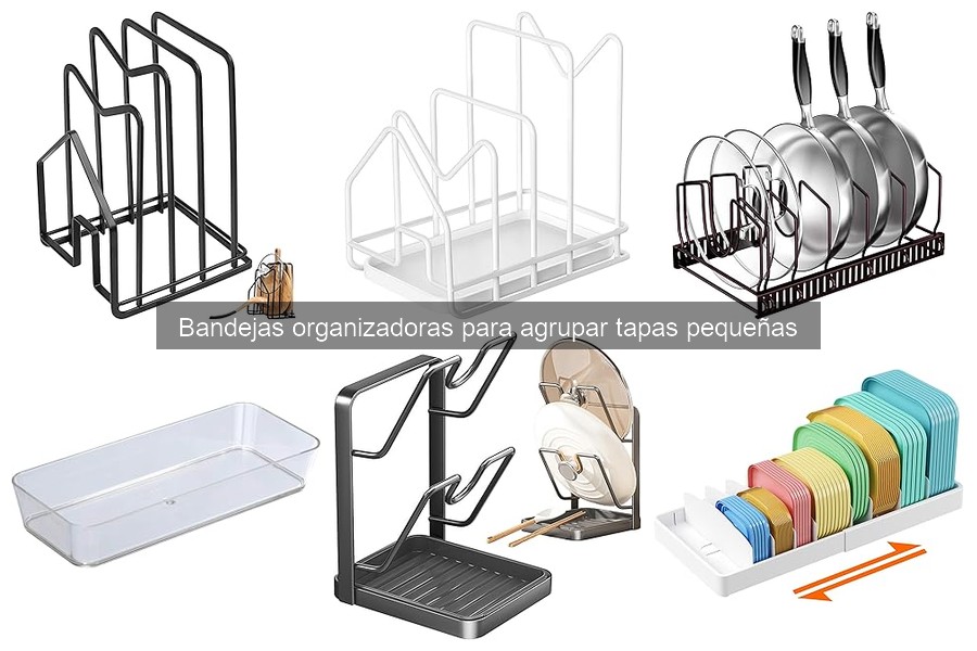 Mantenimiento y limpieza de bandejas organizadoras de tapas