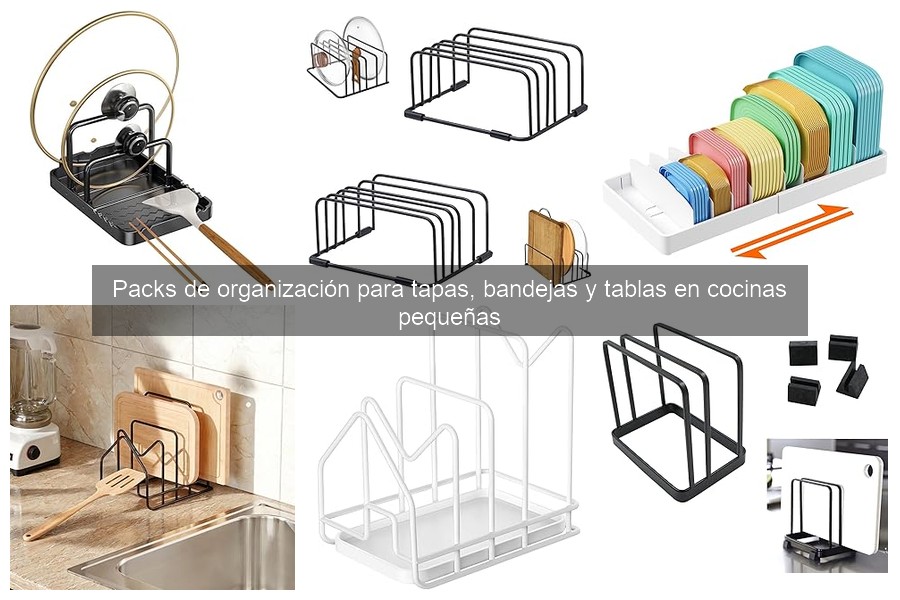 Maximiza el espacio en tu cocina con packs de organización