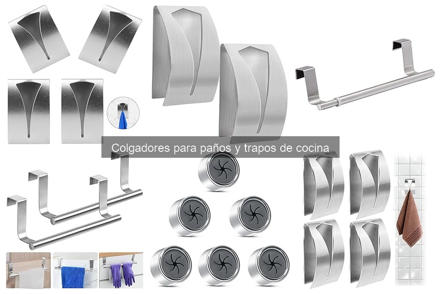 Mejor colgador para paños de cocina según tu espacio