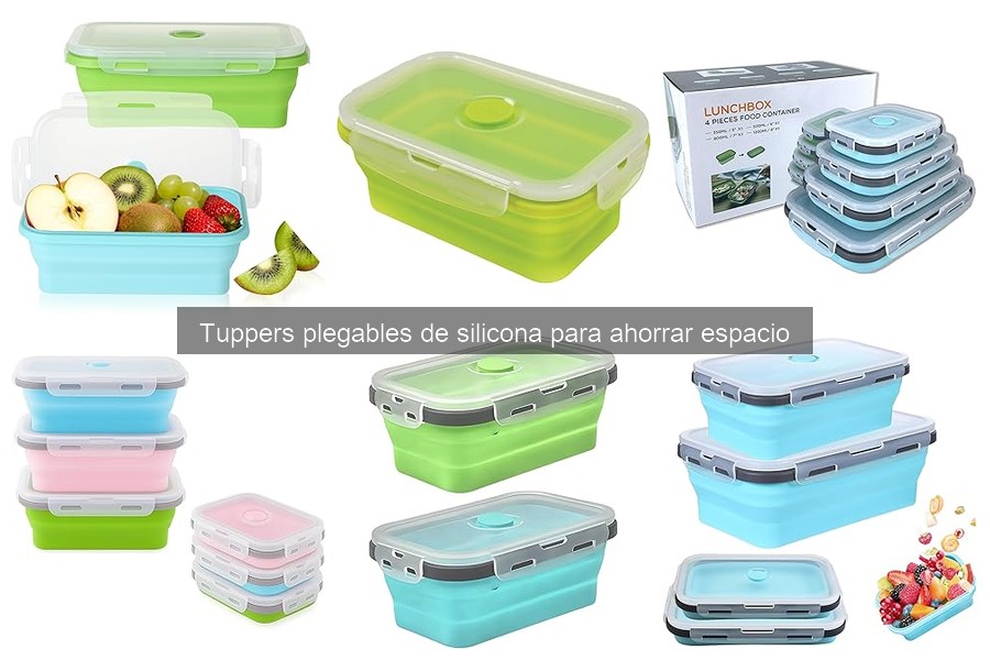 Mejor Ofertas en Tuppers Plegables de Silicona 2023