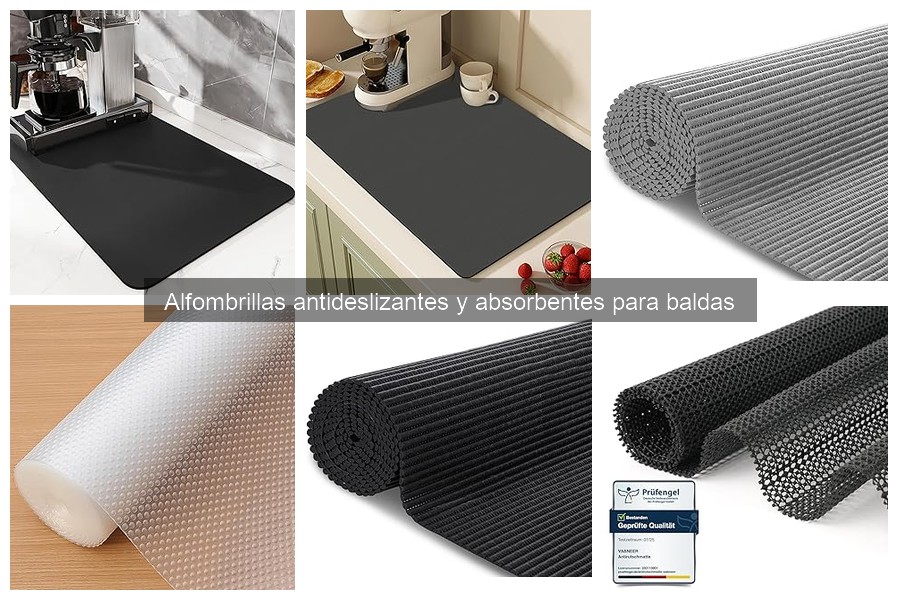 Mejores alfombrillas antideslizantes para baldas de cocina