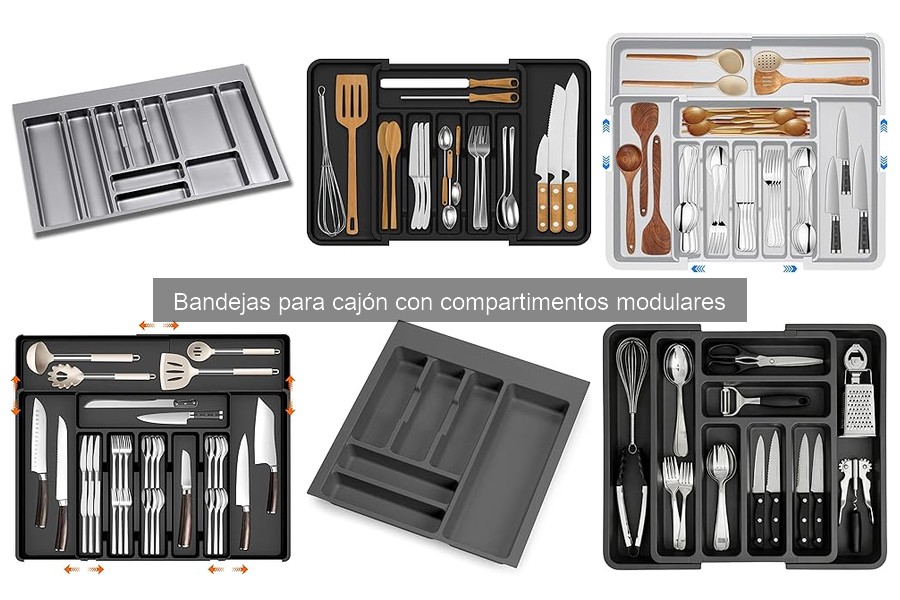 Mejores bandejas modulares para cocina: comparativa 2023