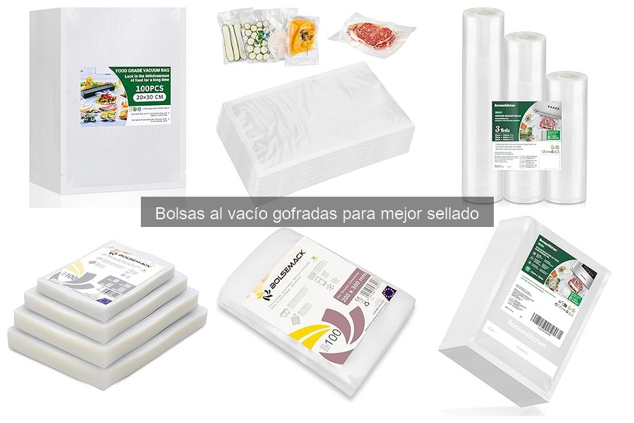 Mejores Bolsas al Vacío Gofradas para Uso Doméstico