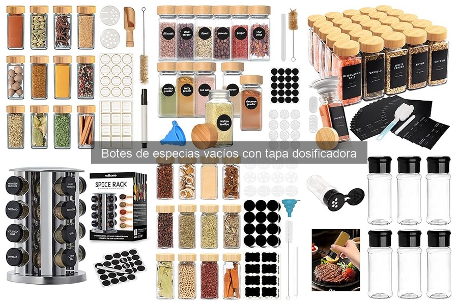 Mejores botes de especias para almacenamiento a largo plazo