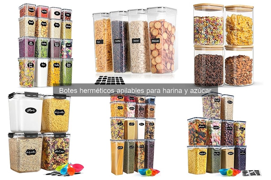 Mejores botes herméticos apilables para comprar online