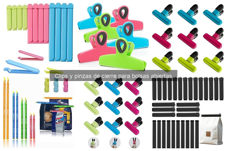 Mejores clips y pinzas de cierre para llevar en viajes