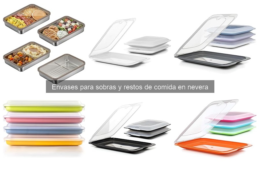 Mejores envases para sobras de comida para familias