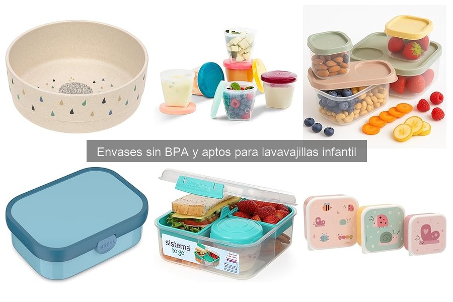Mejores envases sin BPA para llevar comida a la escuela