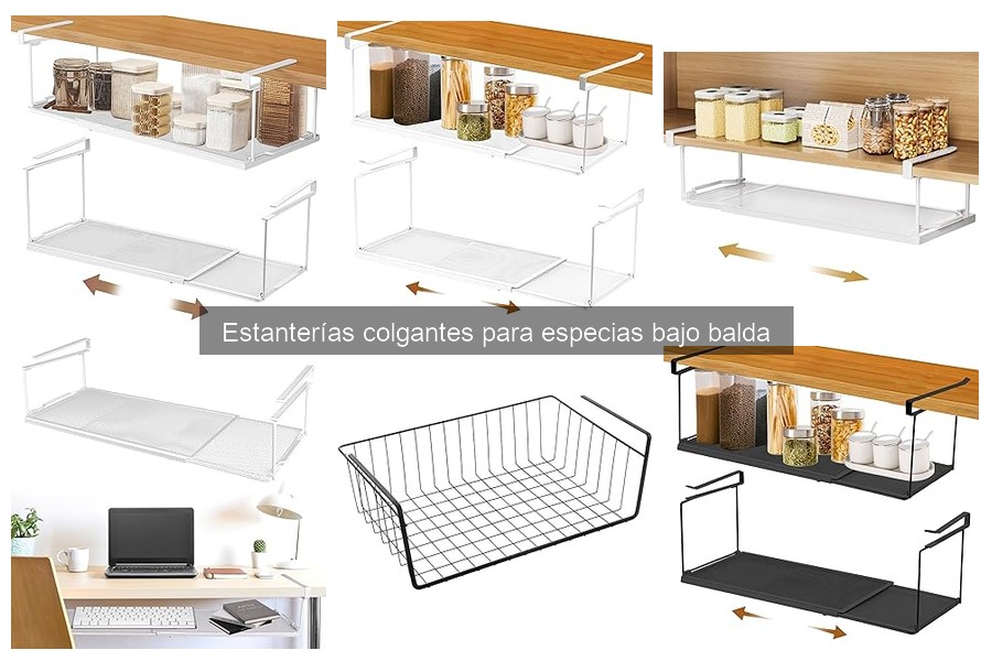 Mejores estanterías colgantes para especias en 2023
