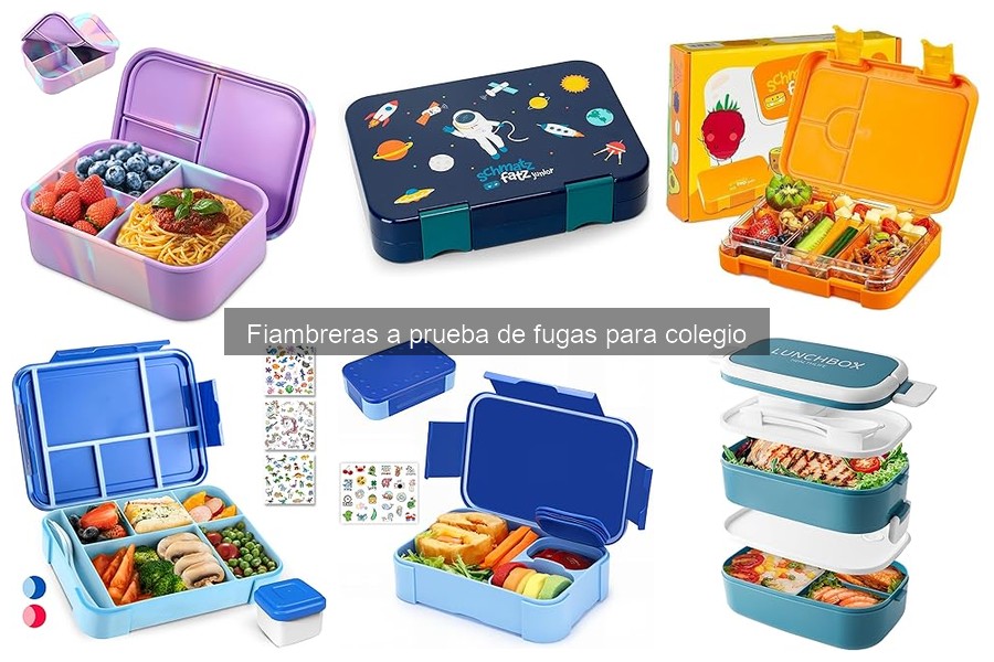 Mejores fiambreras a prueba de fugas para niños en 2023