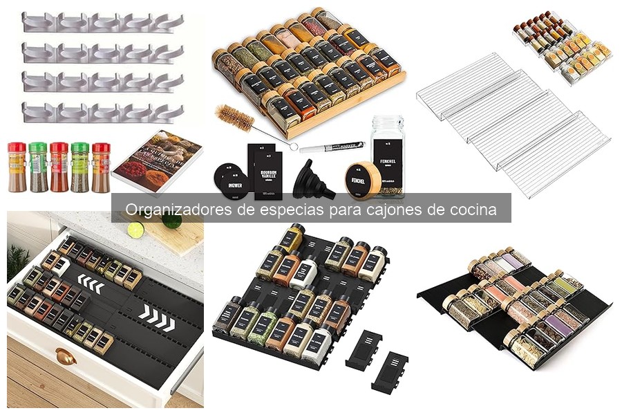 Mejores lugares para comprar organizadores de especias online