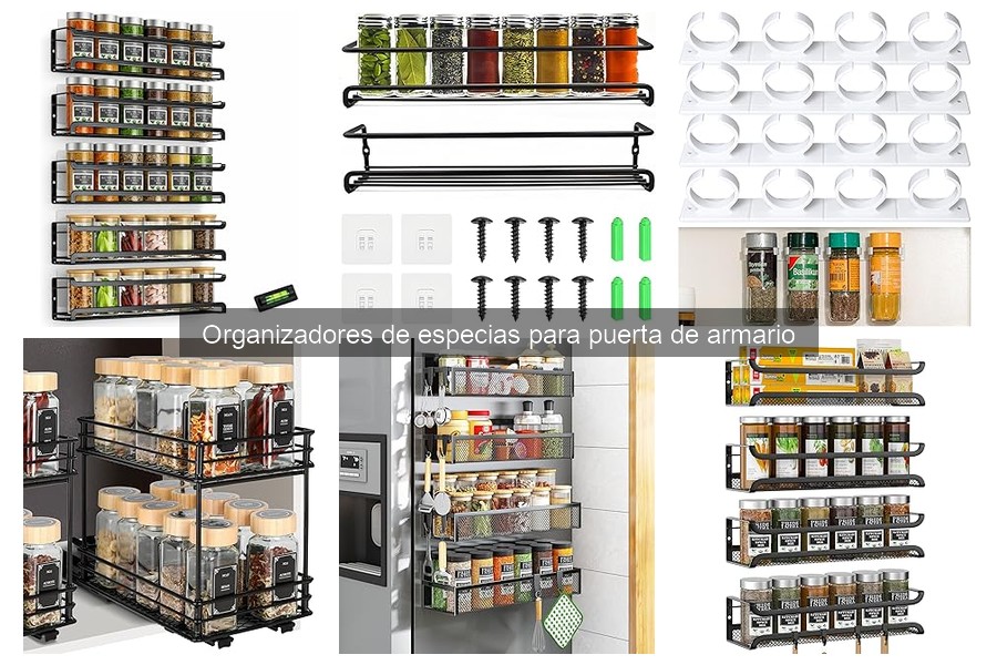 Mejores lugares para comprar organizadores de especias