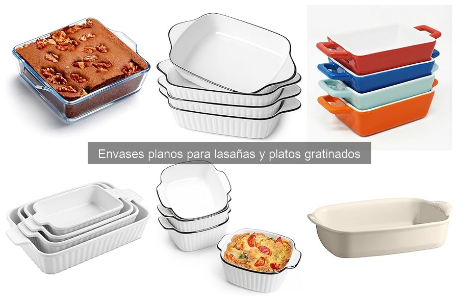 Mejores marcas de envases planos para lasañas - Comparativa