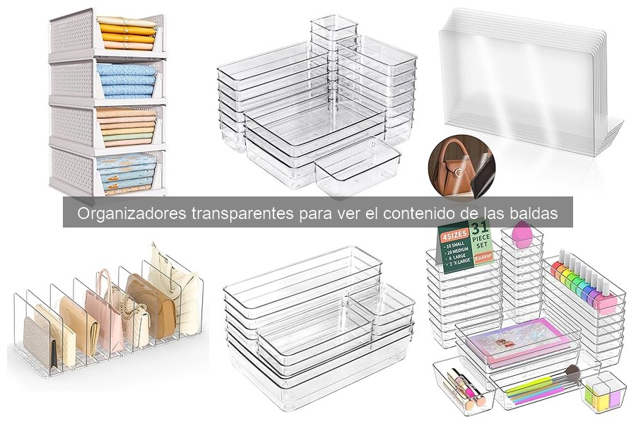 Mejores marcas de organizadores transparentes para cocina
