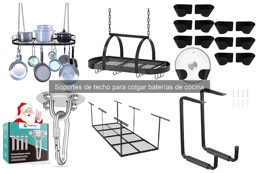 Mejores marcas de soportes de techo para baterías de cocina