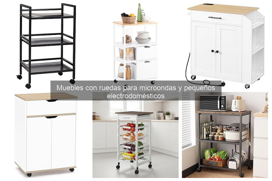 ** Mejores muebles con ruedas para cocina a buen precio