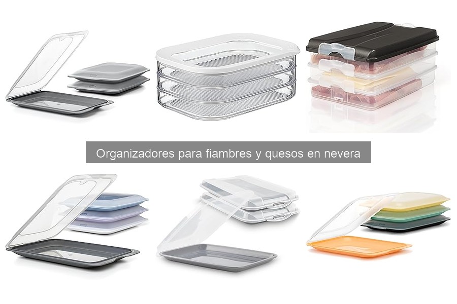 Mejores ofertas de organizadores para fiambres y quesos
