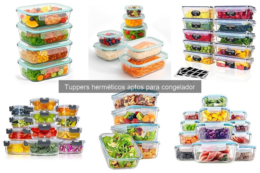 Mejores ofertas en tuppers herméticos para congelador