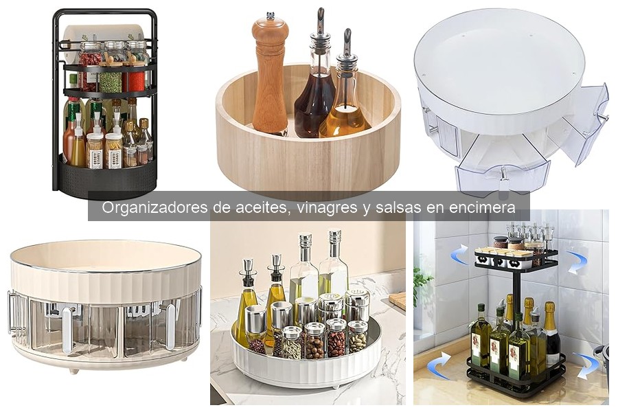 Mejores organizadores de aceites y vinagres del 2023