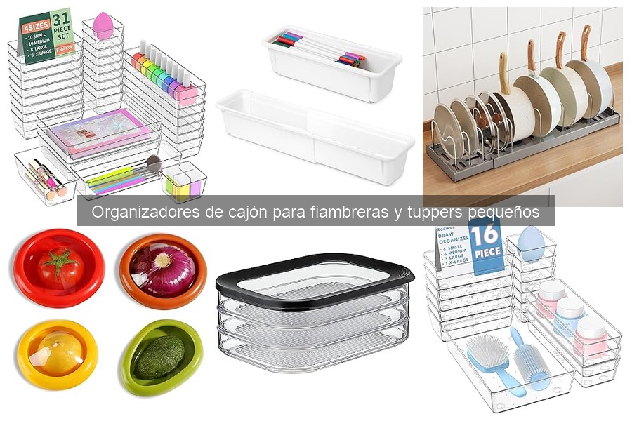 Mejores organizadores de cajón para fiambreras en 2023
