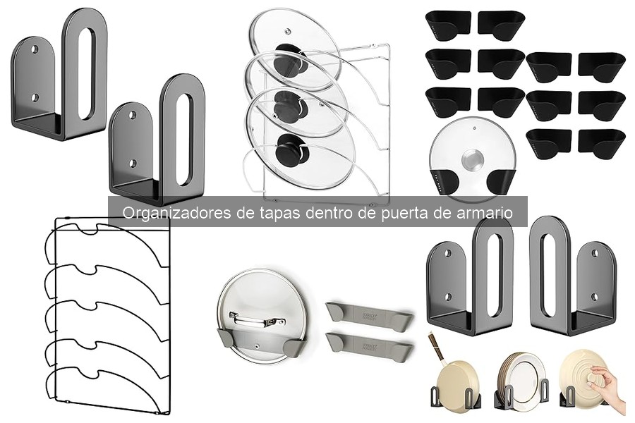 Mejores organizadores de tapas para armarios: opiniones
