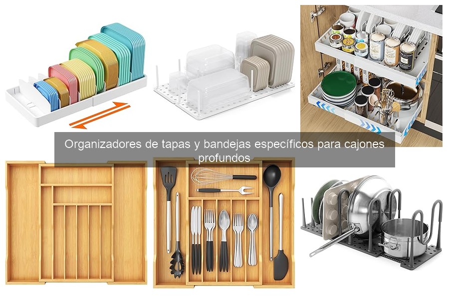 Mejores organizadores de tapas para cocinas pequeñas