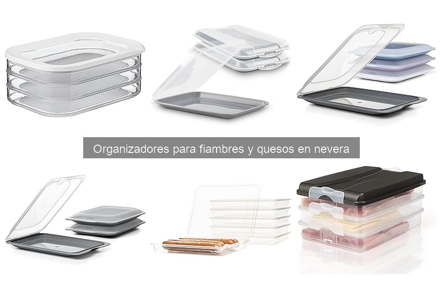 Mejores organizadores para fiambres según opiniones de usuarios