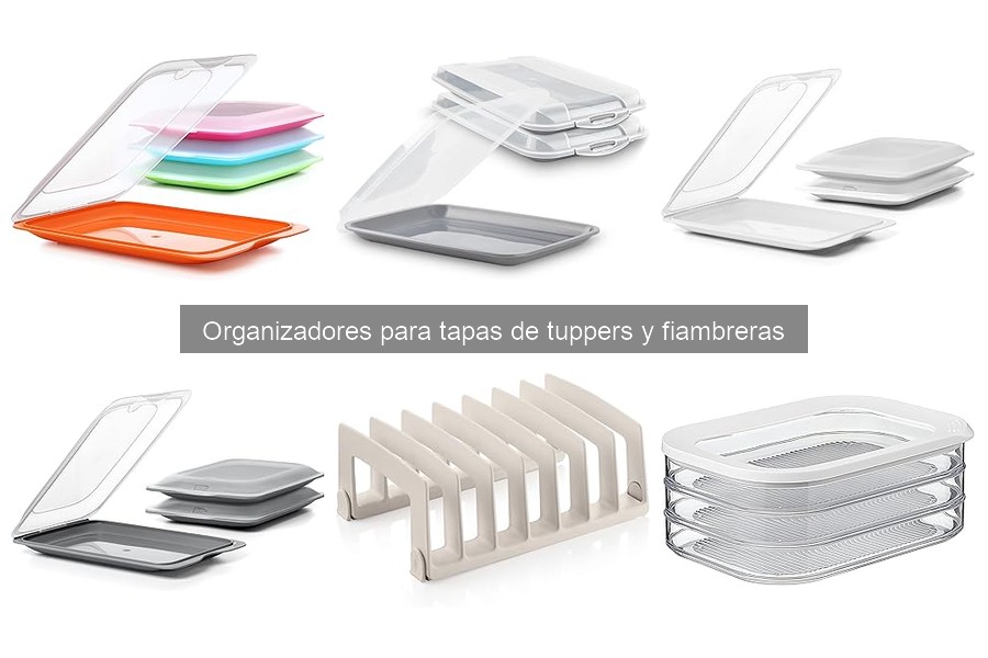 Mejores organizadores para tapas de tuppers: Opiniones de usuarios