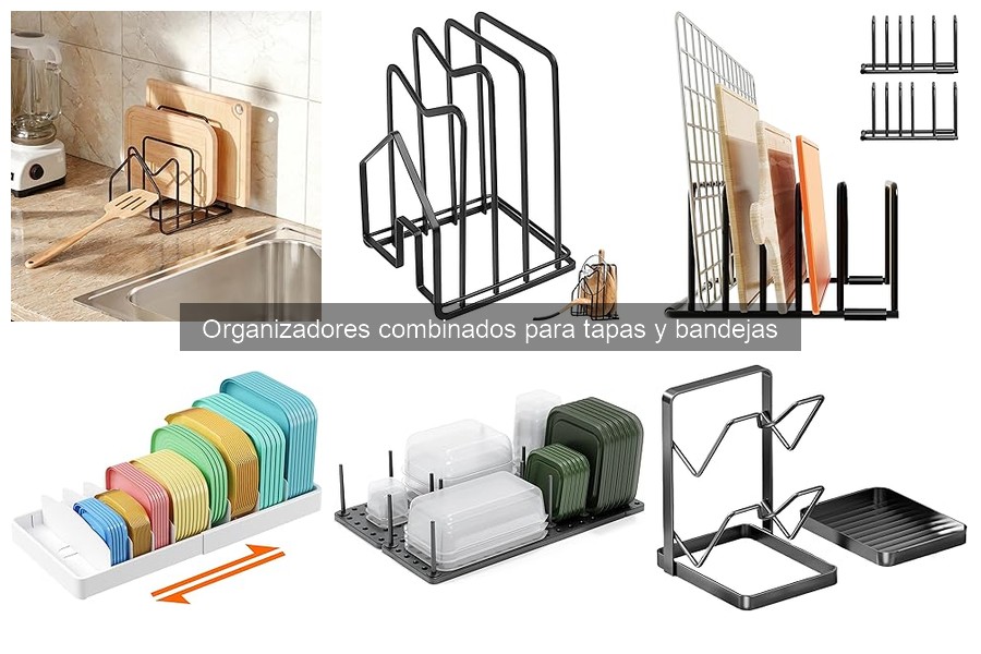 Mejores organizadores para tapas y bandejas en 2023