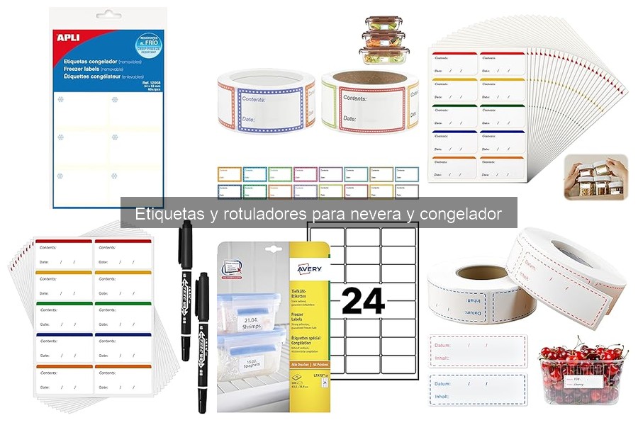 Mejores prácticas para escribir etiquetas de alimentos