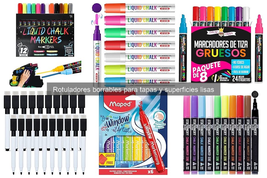 Mejores rotuladores borrables para tu cocina