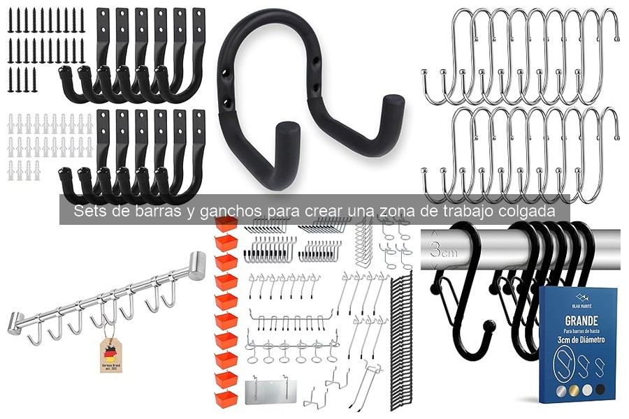 Mejores sets de barras y ganchos para cocinas pequeñas